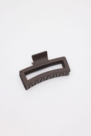 Oversized Rectangle Claw Clip