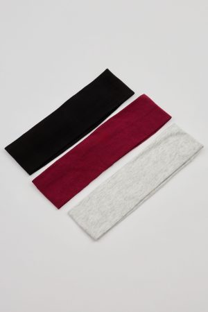 Set of 3 Stretchy Headbands