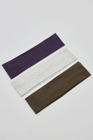 Set of 3 Stretchy Headbands