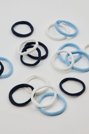 Pack of 18 Seamless Hair Elastics