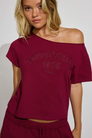 Off Shoulder T Shirt