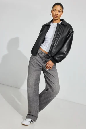 Low Rise Baggy Jeans