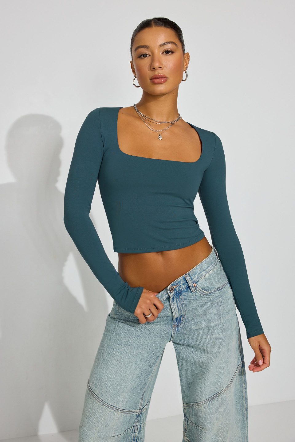 Addison Square Neck Top