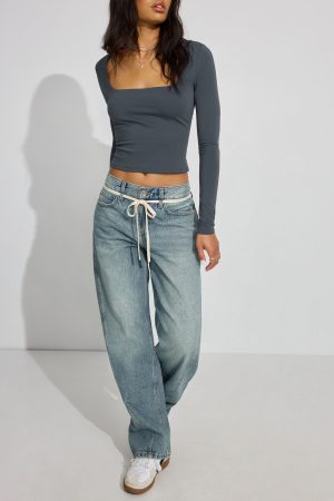 Addison Square Neck Top