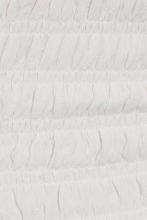 Ayla Halter Smocked Romper Dress