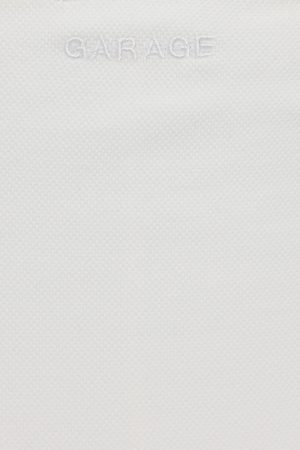 Pique Deep Plunge Halter Dress