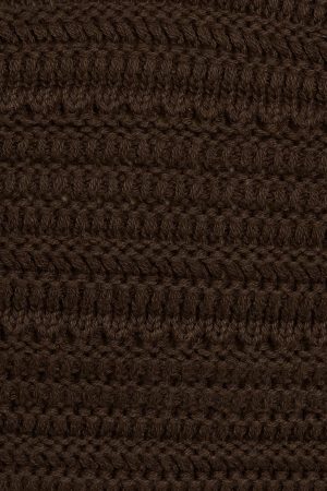 Plunge Neckline Crochet Halter Top