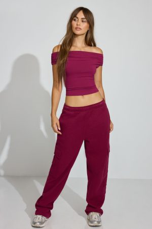 Fluid Off Shoulder Top