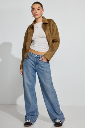 Low Rise Baggy Jeans