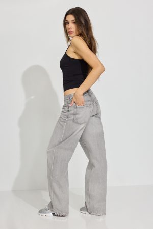 Low Rise Baggy Jeans