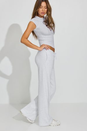 SoftTerry Wide Leg Sweatpants