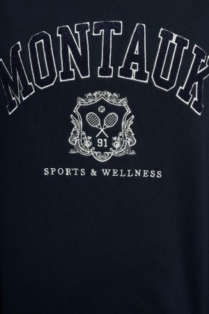 SoftTerry Off Shoulder Sweatshirt