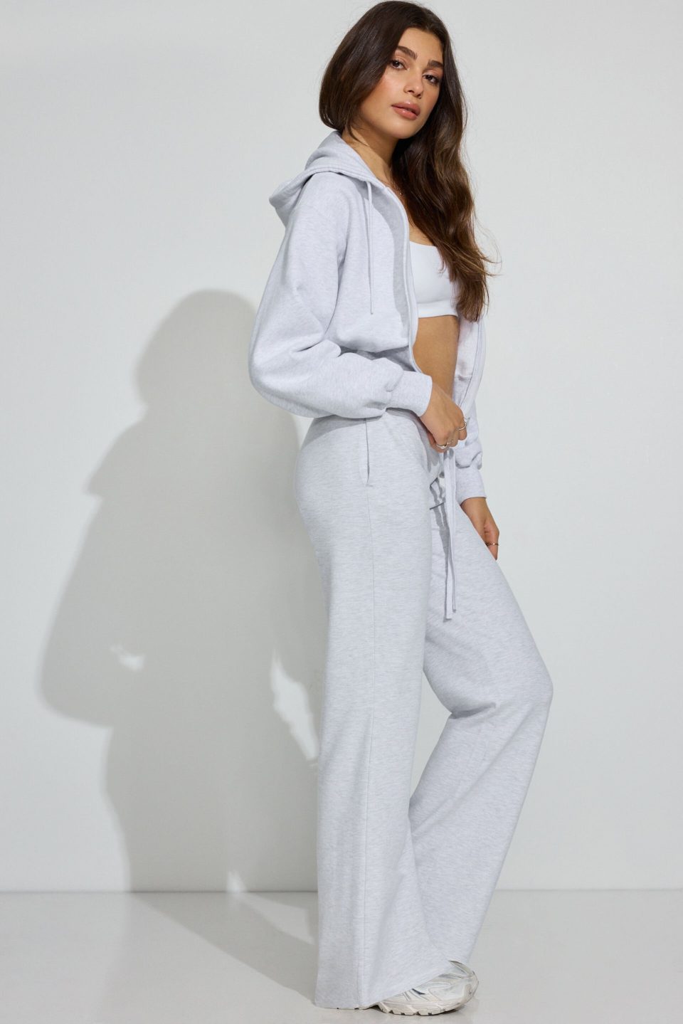 Stretch Terry Bootcut Pants