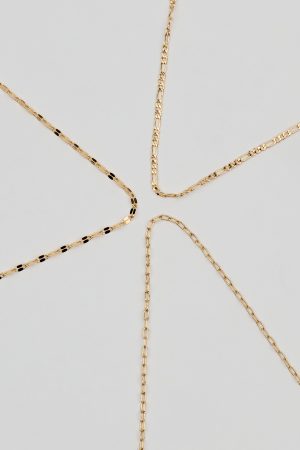 Set of 3 Delicate Anklets