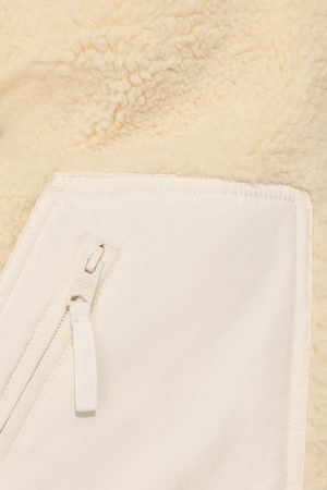 Sherpa Mixed Media Jacket