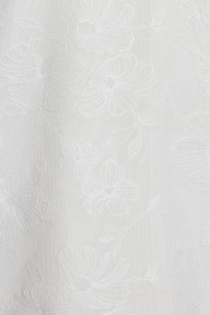 Y-Neck Embroidered Halter Top