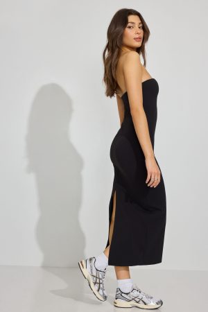 Sleek Maxi Tube Dress
