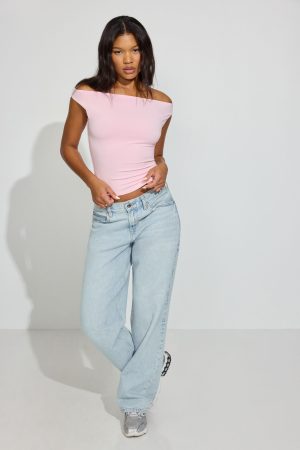 Clean Off Shoulder Top