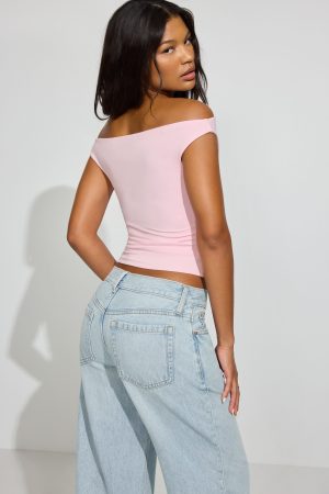Clean Off Shoulder Top