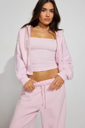 SoftTerry Bubble Zip Hoodie