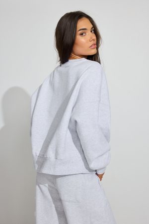 SoftTerry Bubble Crewneck Sweatshirt