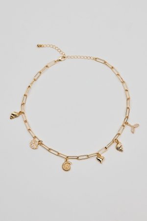 Beachcomber Charm Necklace