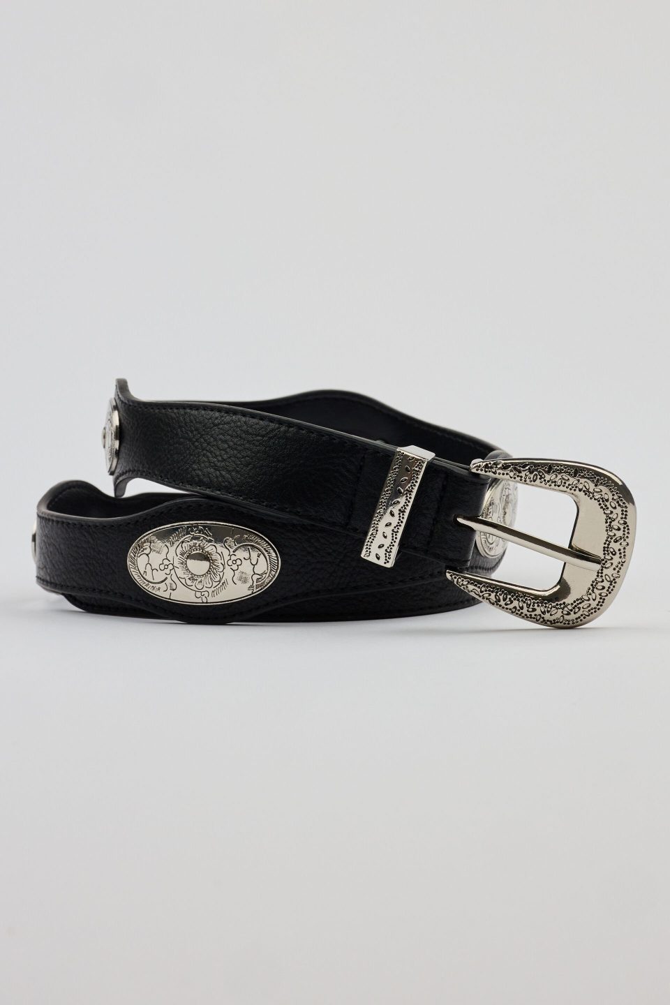 Western Concho Strap Belt
