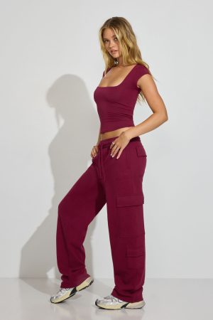 Smooth Open Neck Tee