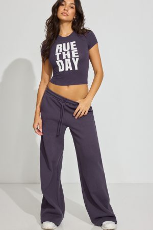 Cropped Crewneck T-Shirt